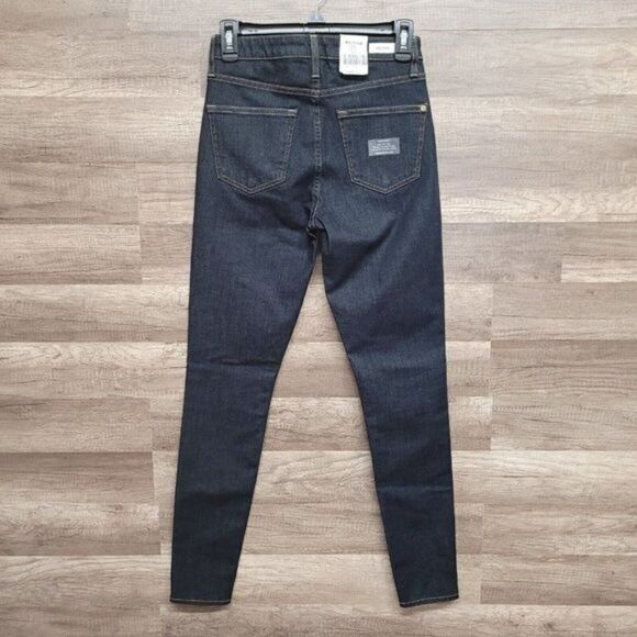 NEW Big Star Ella High Rise Skinny Jeans Blue Dark Wash Womens Stretch Size 26 - Picture 5 of 16